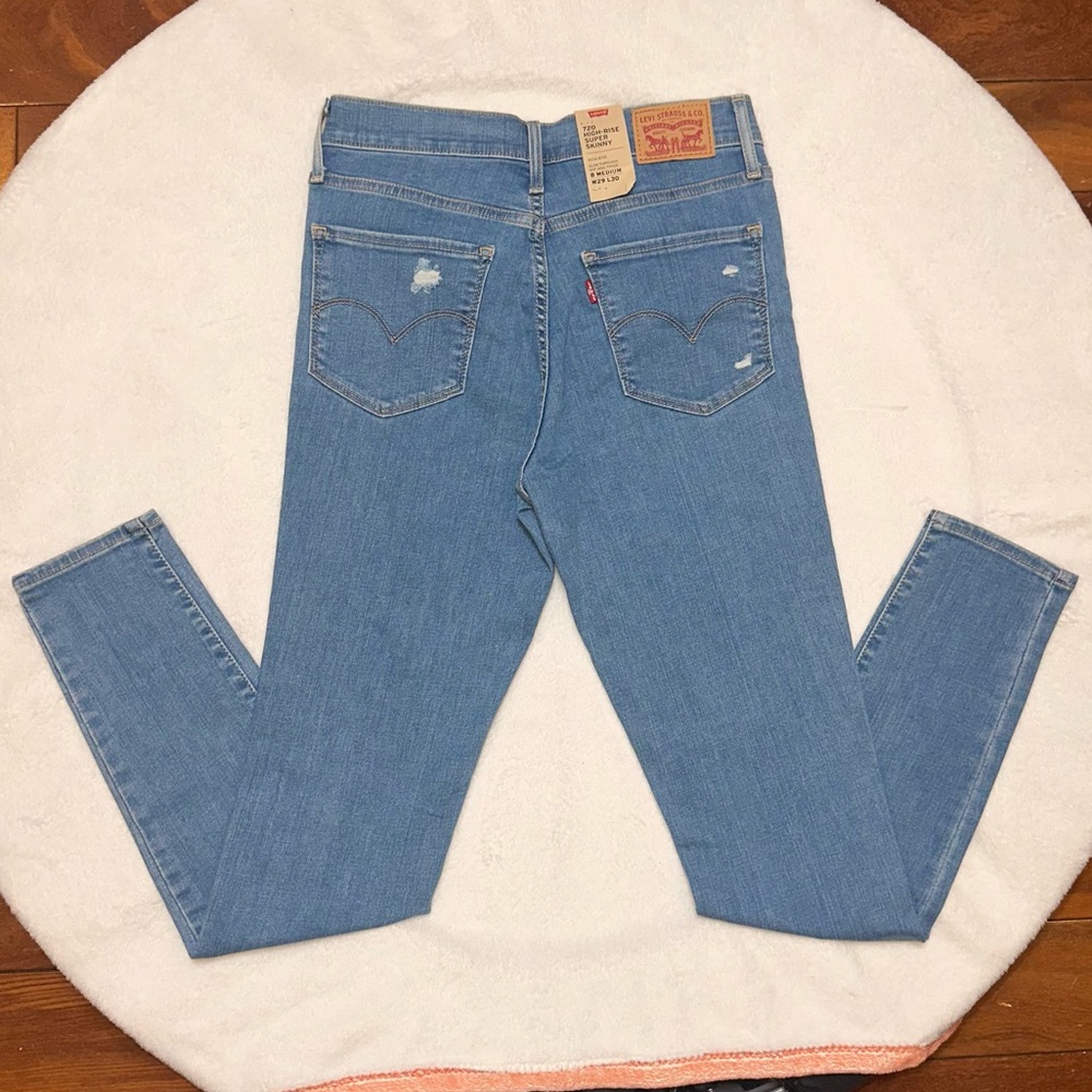 Levi's 720 High Rise Super Skinny Women’s Jeans - Picture 4 of 8